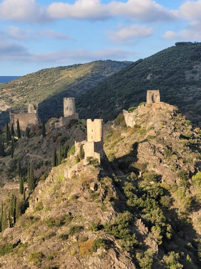 4 Châteaux Lastours 3 star air conditioned APARTMENT SURDESPINE Exterior foto