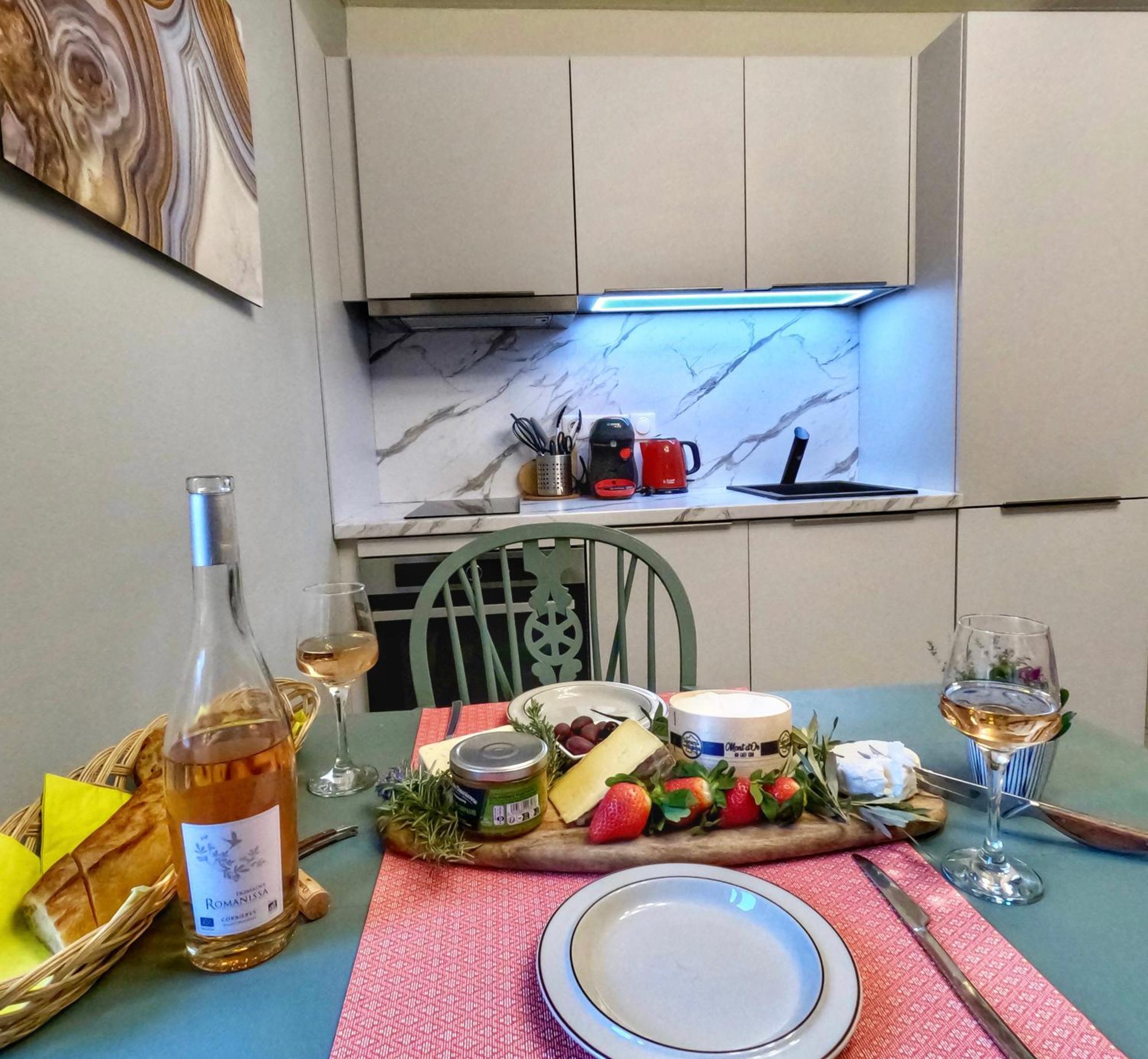 4 Châteaux Lastours 3 star air conditioned APARTMENT SURDESPINE Exterior foto